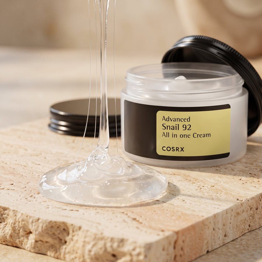COSRX Advanced Snail 92 · Crema todo en uno con 92% mucina de caracol (100 g)