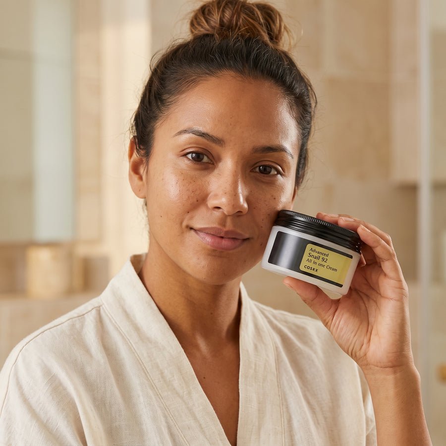 COSRX Advanced Snail 92 · Crema todo en uno con 92% mucina de caracol (100 g)