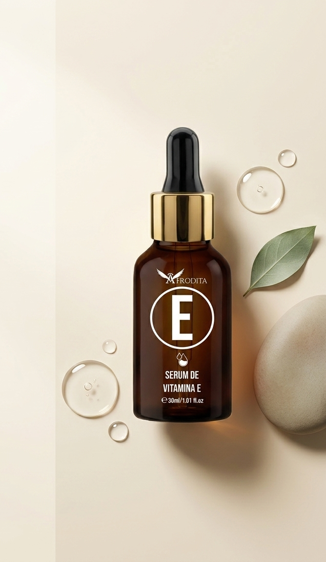 Sérum de Vitamina E · Antioxidante e Hidratación Profunda 30 ml